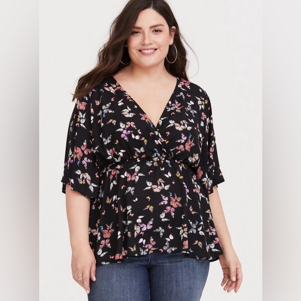 Torrid Babydoll Blouse